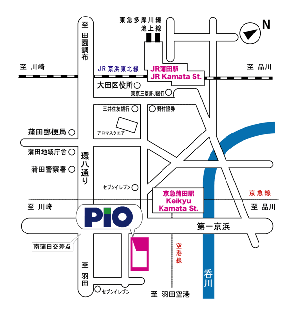 第15回　おおた工業フェア | アクセス地図